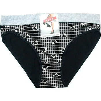 Dámské kalhotky do boků prasátka 180 černé 602/41