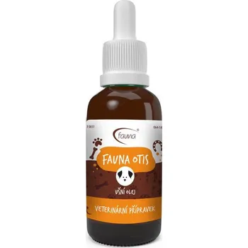 Tělový olej Ušní olej Fauna Otis při potížích s vnějším uchem Aromafauna velikost: 50 ml