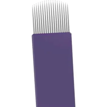 Tužka na obočí Killer Ink Čepelka Killer Beauty na microblading Flat U - soft edge magnum :: Čepelka 0.20mm - 18 Flat U