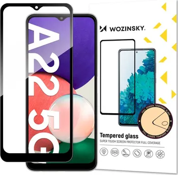 Wozinsky 3D ochranné sklo pro Samsung Galaxy A22 černé