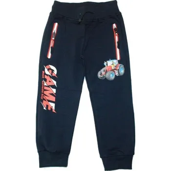 Dětské tepláky slabé svítící ve tmě nápis GAME 640 732/7 vel. 98 ( )