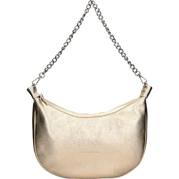 Dámská kožená kabelka Facebag Gisela - zlatá