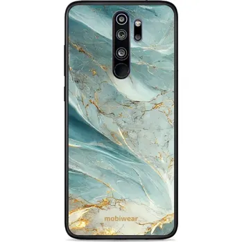 Pouzdro na mobilní telefon Lesklý kryt Mobiwear Glossy - Xiaomi Redmi Note 8 Pro - G022G Zelenkavý a zlatavý mramor (Prémiové lesklé pouzdro, obal, kryt Mobiwear Glossy na mobil Xiaomi Redmi Note 8 Pro - G022G Zelenkavý a zlatavý mramor, materiál Plast + TPU silikon - krytí po všec