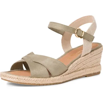 Dámské lodičky Tamaris dámské sandály 1-28367-20 Barva: zelená, Velikost: 36