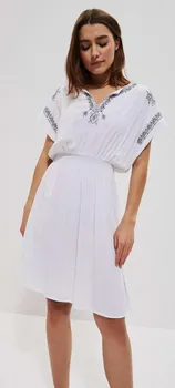 Dámské šaty Moodo Larote bílé 44