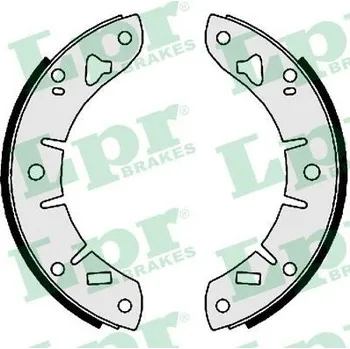 Brzdová čelist Sada brzdových čelistí, , GBS520, GBS595, RTGBS7400, LPR, 01010