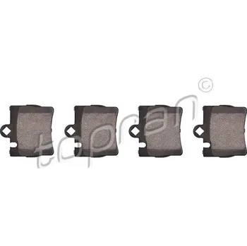 Brzdová destička Sada brzdových destiček, kotoučová brzda, , 0034201920, 0044209420, A0034201920, A0044209420, TOPRAN, 401 426