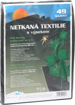 Mulčovací textilie Neotex Netkaná textilie s výsekem na okurky černá 0,8 x 10 m