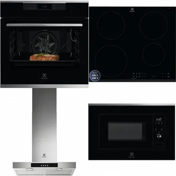 Set domácích spotřebičů ELECTROLUX KOEBP39X + ELECTROLUX LIR60433B + ELECTROLUX LFT426X + ELECTROLUX LMS2203EMX