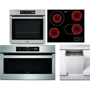 Set domácích spotřebičů WHIRLPOOL AKZ9 9480 IX + WHIRLPOOL AKT 8190/BA + WHIRLPOOL ABSOLUTE AMW 730 IX + WHIRLPOOL WSIC 3M27 C
