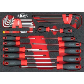 Autodílna Sada šroubováku, , VIGOR, V5081