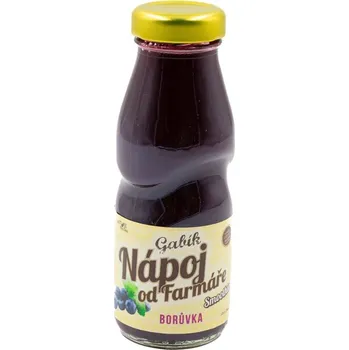 Limonáda Gabík - nápoj od farmáře Borůvka 200ml