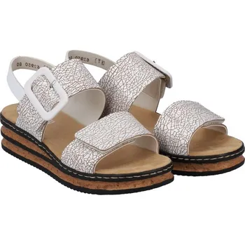 Dámské sandále Rieker 62950-80 bílá, vel. 41