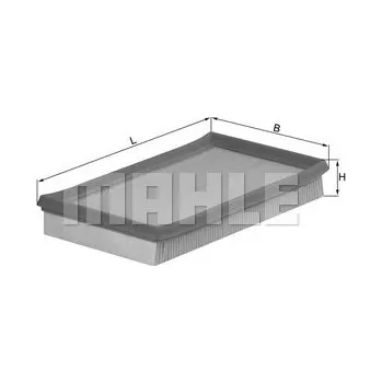 Vzduchový filtr Vzduchový filtr, , 1378086G00, 1378086G00000, KNECHT, LX 1148