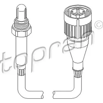 Lambda sonda Lambda sonda, , 11781730005, 11781734345, 11781734393, TOPRAN, 500 463