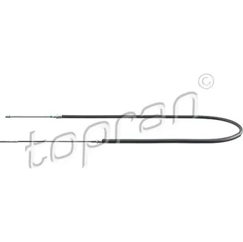 Brzdový systém Tažné lanko, parkovací brzda, , 191609721E, TOPRAN, 102 836