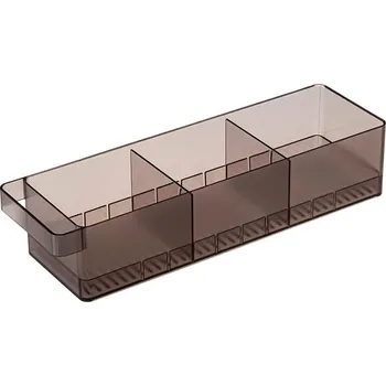 Úložný box YAMAZAKI Organizér do lednice Tower 5763, tmavý