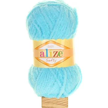 Příze Alize Softy tyrkysová 128