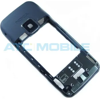 Náhradní kryt pro mobilní telefon Střední kryt telefonu Nokia E-65, barva černá (Black) a zpět 11 Kč s ATC Clubem