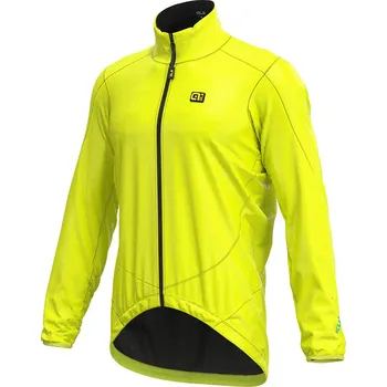 Cyklistická bunda ALÉ Cyklistická větruodolná bunda - LIGHT PACK - žlutá