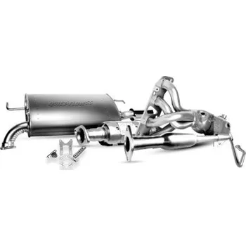 Zadní díl výfuku Zadní tlumič výfuku, , R2F6403A0B, R2F6403A0C, R2F8403A0B, R2F8403A0C, WALKER, 22581