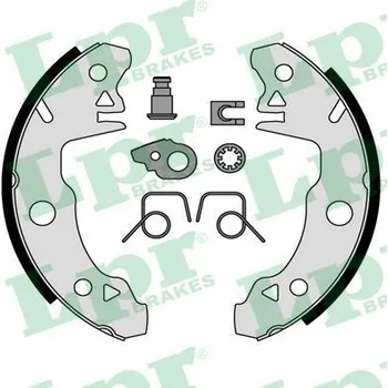 Brzdová čelist Sada brzdových čelistí, , 423840, 424195, 5501420, 7701201213, 7701201555, 7701202555, 7701202965, 7701458174, 8455458161, LPR, 00521
