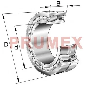 FAG 23960-B-MB-C2 soudečkové ložisko
