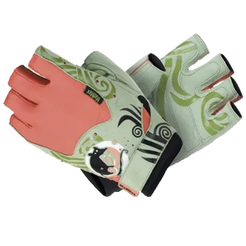 Fitness rukavice MadMax Rukavice Rate se Swarovski kamínky MFG730 zelené - S