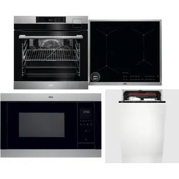 Set domácích spotřebičů AEG BSK792380M + AEG Mastery SenseBoil IAE64413XB + AEG Mastery MSB2547D-M + AEG Mastery MaxiFlex FSE73507P