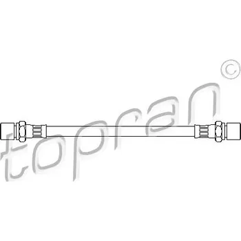Auto-moto Brzdová hadice, , 0562094, 0562346, 562094, 562346, 90235999, 90445758, TOPRAN, 200 914
