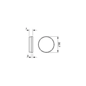 Brzdová destička Sada brzdových destiček, parkovací brzda, , BOSCH, 0 986 462 850