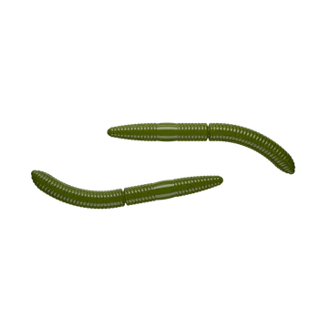 Umělá nástraha Libra Lures FATTY D'WORM - Krill 65mm/10ks Barva: Olive 031