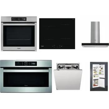 Set domácích spotřebičů WHIRLPOOL AKZ9 9480 IX + WHIRLPOOL WS Q2760 BF + WHIRLPOOL WHBS 62F LT K + WHIRLPOOL ABSOLUTE AMW 730 IX + WHIRLPOOL WIO 3T133 PLE + WHIRLPOOL ART 65031