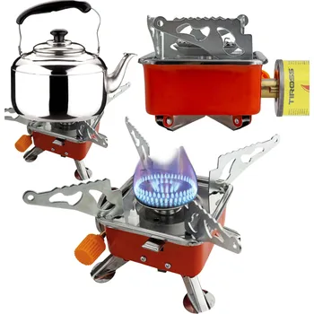 Turistický vařič Plynový turistický vařič na kartuše 9113