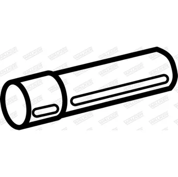 Výfuková trubka Přepážka koncové trubky, , 6156475, WALKER, 12332