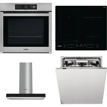 Set domácích spotřebičů WHIRLPOOL AKZ9 9480 IX + WHIRLPOOL WL B8160 NE + WHIRLPOOL WHBS 62F LT K + WHIRLPOOL WIO 3T133 PLE
