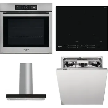Domácí spotřebič WHIRLPOOL AKZ9 9480 IX + WHIRLPOOL WL S7260 NE + WHIRLPOOL WHBS 62F LT K + WHIRLPOOL WIO 3T133 PLE