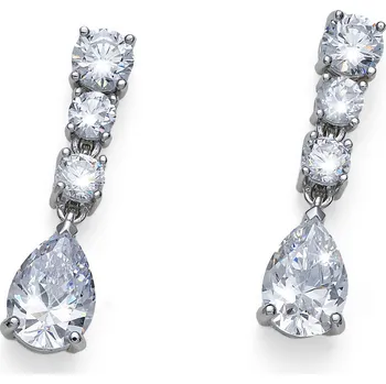 Šperk Stříbrné náušnice se zirkony Oliver Weber Genuine Drop