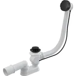 Alcadrain Sifon vanový automat komplet, černá-mat