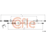 Tazne lanko, rucni prevodovka, , 8200134483, COFLE, 11.2885