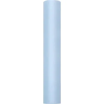 Party dekorace Tyl světle modrý 30 cm, délka 9 m