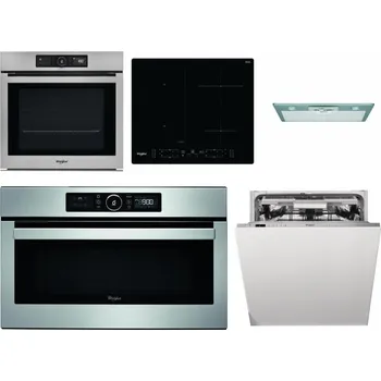 Set domácích spotřebičů WHIRLPOOL AKZ9 9480 IX + WHIRLPOOL WL B8160 NE + WHIRLPOOL AKR 650/1 IX + WHIRLPOOL ABSOLUTE AMW 730 IX + WHIRLPOOL WIO 3O540 PELG
