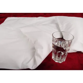 Prostěradlo Nepropustné povlečení do kolébky bílý tencel Kaarsgaren