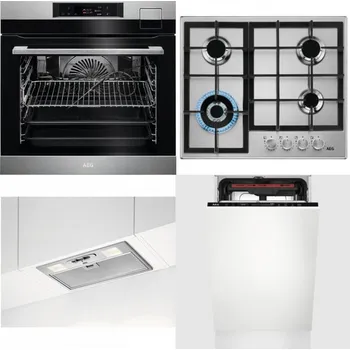 Set domácích spotřebičů AEG BSK792380M + AEG Mastery StepPower HGB64420SM + AEG DGB3523S + AEG Mastery MaxiFlex FSE73507P