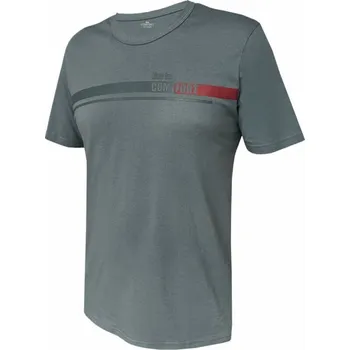 Pánské tričko, krátký rukáv KEREM 981 tm.šedá 3XL