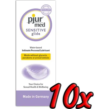 Lubrikační gel Pjur med Sensitive Glide 2ml 10 pack
