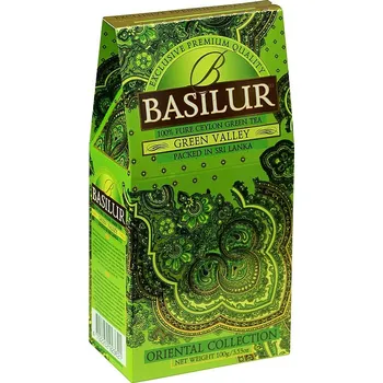 Čaj Basilur Orient Green Valley papír 100g