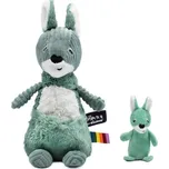 Les Déglingos Plyšový klokan - máma s miminkem barva: Zelená