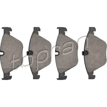 Brzdová destička Sada brzdových destiček, kotoučová brzda, , 34116763591, 34116767580, TOPRAN, 500 793