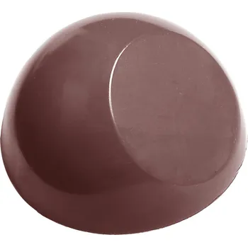 Forma na pečení CHOCOLATE WORLD FORMA NA PRALINKY - ZPLOŠTĚLÁ POLOKOULE 21ks